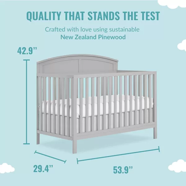 Storybrooke 5 in 1 Convertible Crib