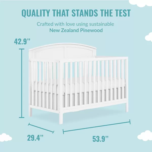 Storybrooke 5 in 1 Convertible Crib