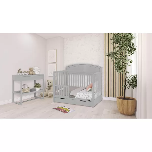 Storybrooke 5 in 1 Convertible Crib with Under Drawer