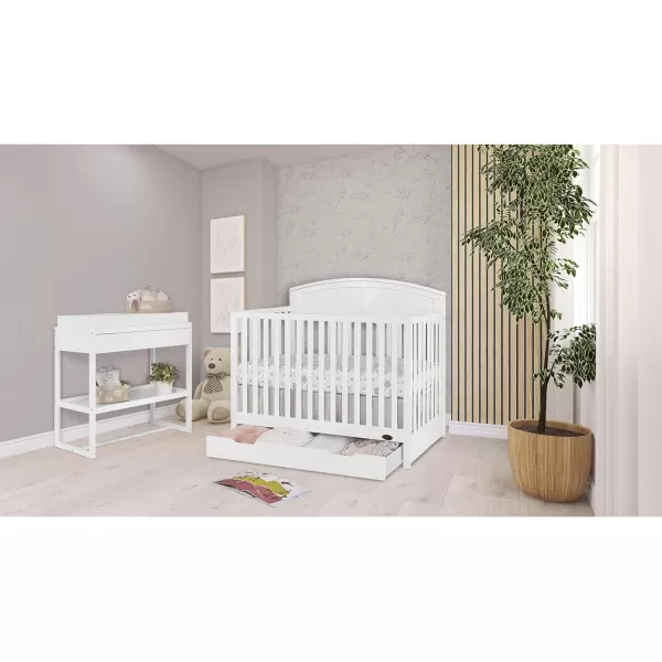 Storybrooke 5 in 1 Convertible Crib with Under Drawer