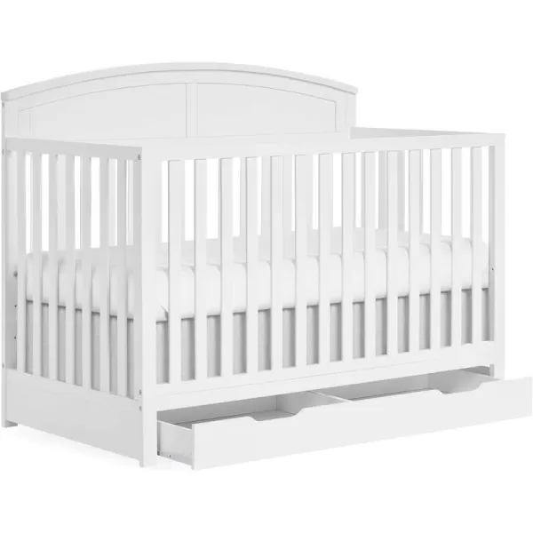 Storybrooke 5 in 1 Convertible Crib with Under Drawer