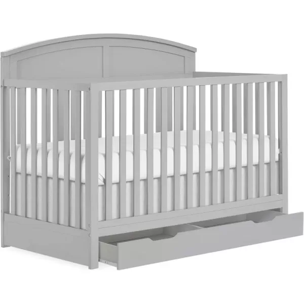 Storybrooke 5 in 1 Convertible Crib with Under Drawer