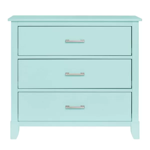 Universal 3 Drawers Chest | Kids Bedroom Dresser | Three Drawers Dresser Mid Century Modern, White