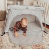 imageDream On Me Travel Light Playard with Mesh Zipper Door in BlackBlack