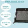 imageDream On Me Travel Light Playard with Mesh Zipper Door in BlackBlack