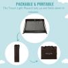 imageDream On Me Travel Light Playard with Mesh Zipper Door in BlackBlack
