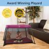 imageDream On Me Travel Light Playard with Mesh Zipper Door in BlackPink