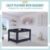 imageDream On Me Zazzy Portable Playard with Bassinet in Pink Packable and Easy Setup Baby Playard Lightweight and Portable Playard for Baby with Mattress and Travel BagNavy