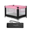 imageDream On Me Zazzy Portable Playard with Bassinet in Pink Packable and Easy Setup Baby Playard Lightweight and Portable Playard for Baby with Mattress and Travel BagPink