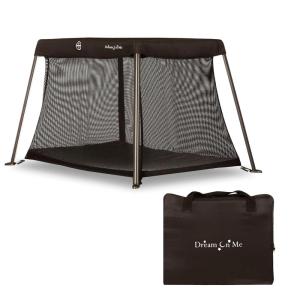 imageDream On Me Travel Light Playard with Mesh Zipper Door in BlackBlack