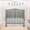 imageDream On Me Addison 4in1 Convertible Mini Crib in Espresso Greenguard Gold Certified NonToxic Finishes Built of New Zealand Pinewood Comes with 1 Mattress PadCool Grey