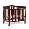 imageDream On Me Addison 4in1 Convertible Mini Crib in Espresso Greenguard Gold Certified NonToxic Finishes Built of New Zealand Pinewood Comes with 1 Mattress PadEspresson