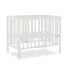 imageDream On Me Edgewood 4In1 Convertible Mini Crib In White JPMA Certified NonToxic Finish New Zealand Pinewood With 3 Mattress Height Settings Included 1quot Mattress PadWhite