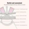 imageDream On Me Karley Bassinet in Blue ampamp Grey Lightweight Portable Baby Bassinet Quick Fold and Easy to Carry  Adjustable Double Canopy Indoor and Outdoor Bassinet with Large Storage BasketGreyPink