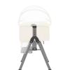 imageDream On Me Lotus Bassinet and Bedside Sleeper in Ivory Lightweight and Portable Baby Bassinet Adjustable Height Position Easy to Fold and Carry Travel Bassinet Carry Bag IncludedIvory