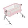 imageDream On Me Skylar Bassinet and Beside Sleeper in Black Lightweight and Portable Baby Bassinet Five Position Adjustable Height Easy to Fold and Carry Travel Bassinet JPMA CertifiedPink