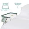 imageDream On Me Skylar Bassinet and Beside Sleeper in Black Lightweight and Portable Baby Bassinet Five Position Adjustable Height Easy to Fold and Carry Travel Bassinet JPMA CertifiedMellow Yellow