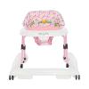 imageDream On Me 2in1 Ava Baby Walker Easy Convertible Baby Walker Walk Behind Height Adjustable Seat Added Back Support Detachable Slate GreenSpring Pink