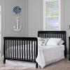 imageDream On Me Ashton 4In1 Convertible Crib In White Greenguard Gold JPMA Certified NonToxic Finishes Features 4 Mattress Height Settings Made Of Solid PinewoodBlack