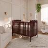 imageDream On Me Carson Classic 3in1 Convertible Crib in Steel GreyEspresso