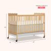 imageDream On Me Carson Classic 3in1 Convertible Crib in Steel GreyNatural