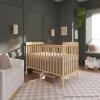 imageDream On Me Carson Classic 3in1 Convertible Crib in Steel GreyNatural
