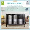 imageDream On Me Chelsea 5In1 Convertible Crib In Espresso JPMA CertifiedBlack