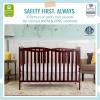 imageDream On Me Chelsea 5In1 Convertible Crib In Espresso JPMA CertifiedCherry