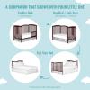 imageDream On Me Chelsea 5In1 Convertible Crib In Espresso JPMA CertifiedCherry
