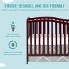 imageDream On Me Chelsea 5In1 Convertible Crib In Espresso JPMA CertifiedCherry