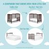 imageDream On Me Chelsea 5In1 Convertible Crib In Espresso JPMA CertifiedEspresso