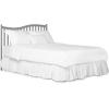 imageDream On Me Chelsea 5In1 Convertible Crib In Espresso JPMA CertifiedSteel Gray
