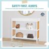 imageDream On Me Clover 4in1 Modern Island Crib with Rounded Spindles in Olive Convertible Crib MidCentury Meets Modern Coordinates with The Clover Changing CounterWhite and Natural