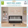 imageDream On Me Hygge 5in1 Convertible Crib in Weathered Vintage Oak JPMA ampamp Greenguard Gold Certified Converts from Baby Crib to Toddler Bed DaybedKids Sofa and FullSize BedMatte Black Vintage