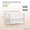 imageDream On Me Owen 5in1 Convertible Crib in White Oak Greenguard Gold ampamp JPMA Certified Baby Crib Converts from Crib to Toddler Bed Day Bed Kids Sofa ampamp Full Size BedVintage White Oak