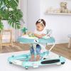 imageDream on Me 2in1 Aloha Fun Baby Walker in Blue Easily Convertible Baby Walker Adjustable Three Position Height Settings Easy to Fold and StoreBlue