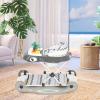 imageDream on Me 2in1 Aloha Fun Baby Walker in Blue Easily Convertible Baby Walker Adjustable Three Position Height Settings Easy to Fold and StoreGrey