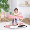imageDream on Me 2in1 Aloha Fun Baby Walker in Blue Easily Convertible Baby Walker Adjustable Three Position Height Settings Easy to Fold and StorePink