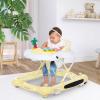 imageDream on Me 2in1 Aloha Fun Baby Walker in Blue Easily Convertible Baby Walker Adjustable Three Position Height Settings Easy to Fold and StoreYellow