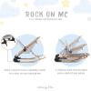 imageDream on Me Rock With Me 2in1 Baby Rocker and Stationary Seat Infant Rocker with Removable Toy Bar Soothing Music ampamp Vibration 06 Months Up to 20 LbsGrey