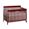 imageDream On Me Ashton 4In1 Convertible Crib In White Greenguard Gold JPMA Certified NonToxic Finishes Features 4 Mattress Height Settings Made Of Solid PinewoodCherry