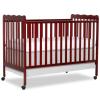 imageDream On Me Carson Classic 3in1 Convertible Crib in Steel GreyCherry