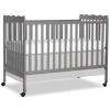 imageDream On Me Carson Classic 3in1 Convertible Crib in Steel GreyStorm Grey