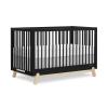imageDream On Me Hygge 5in1 Convertible Crib in Weathered Vintage Oak JPMA ampamp Greenguard Gold Certified Converts from Baby Crib to Toddler Bed DaybedKids Sofa and FullSize BedMatte Black Vintage