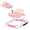 imageDream on Me 2in1 Aloha Fun Baby Walker in Blue Easily Convertible Baby Walker Adjustable Three Position Height Settings Easy to Fold and StorePink