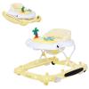 imageDream on Me 2in1 Aloha Fun Baby Walker in Blue Easily Convertible Baby Walker Adjustable Three Position Height Settings Easy to Fold and StoreYellow