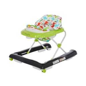 imageDream On Me 2in1 Ava Baby Walker Easy Convertible Baby Walker Walk Behind Height Adjustable Seat Added Back Support Detachable Slate GreenGreen