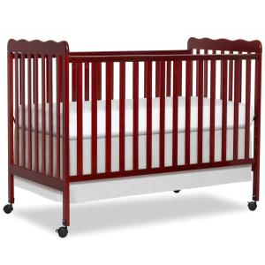 imageDream On Me Carson Classic 3in1 Convertible Crib in Steel GreyCherry