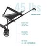 imageDream On Me Lightweight And Compact Coast Rider Stroller With One Hand Easy Fold Adjustable Handles And Soft Ride Wheels GreyGrey