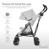 imageDream On Me Rover Convenience Baby Stroller in Pink Lightweight ampamp Compact Umbrella Stroller Easy oneHand fold Travel Stroller Lockable Rear Wheels Removable ampamp Adjustable CanopyGrey